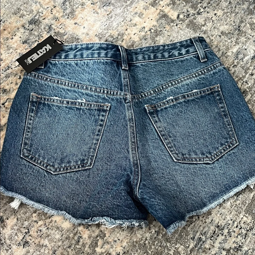 Katie J NYC Malibu Jean Shorts ** - Picture 3 of 10